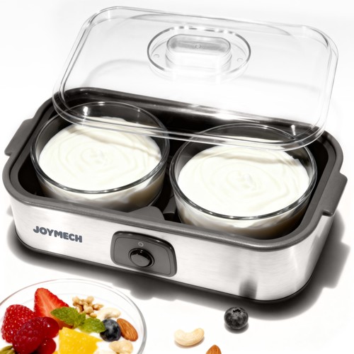 Yogurt maker with two - yogurt,