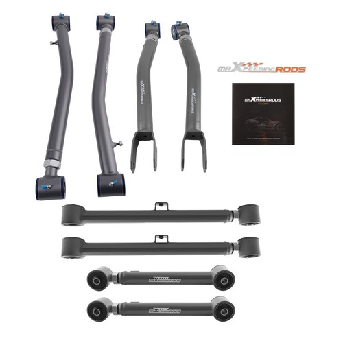 8pcs front rear adjustable - front,